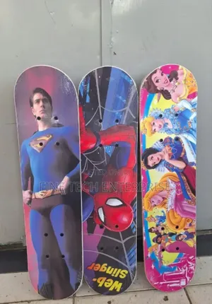 Skateboard Cartoon Themed