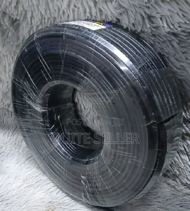 200m Rg59 Coaxial Cable With Power - Easy Handling and Installation