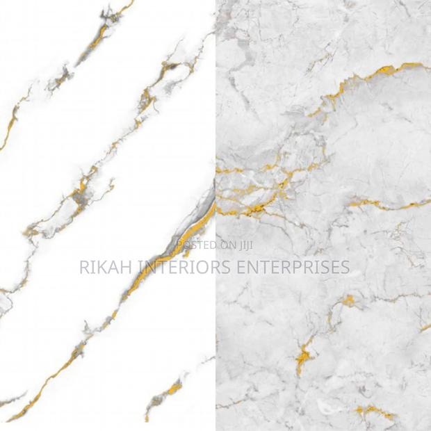 White and Gold Marble Contact Papers