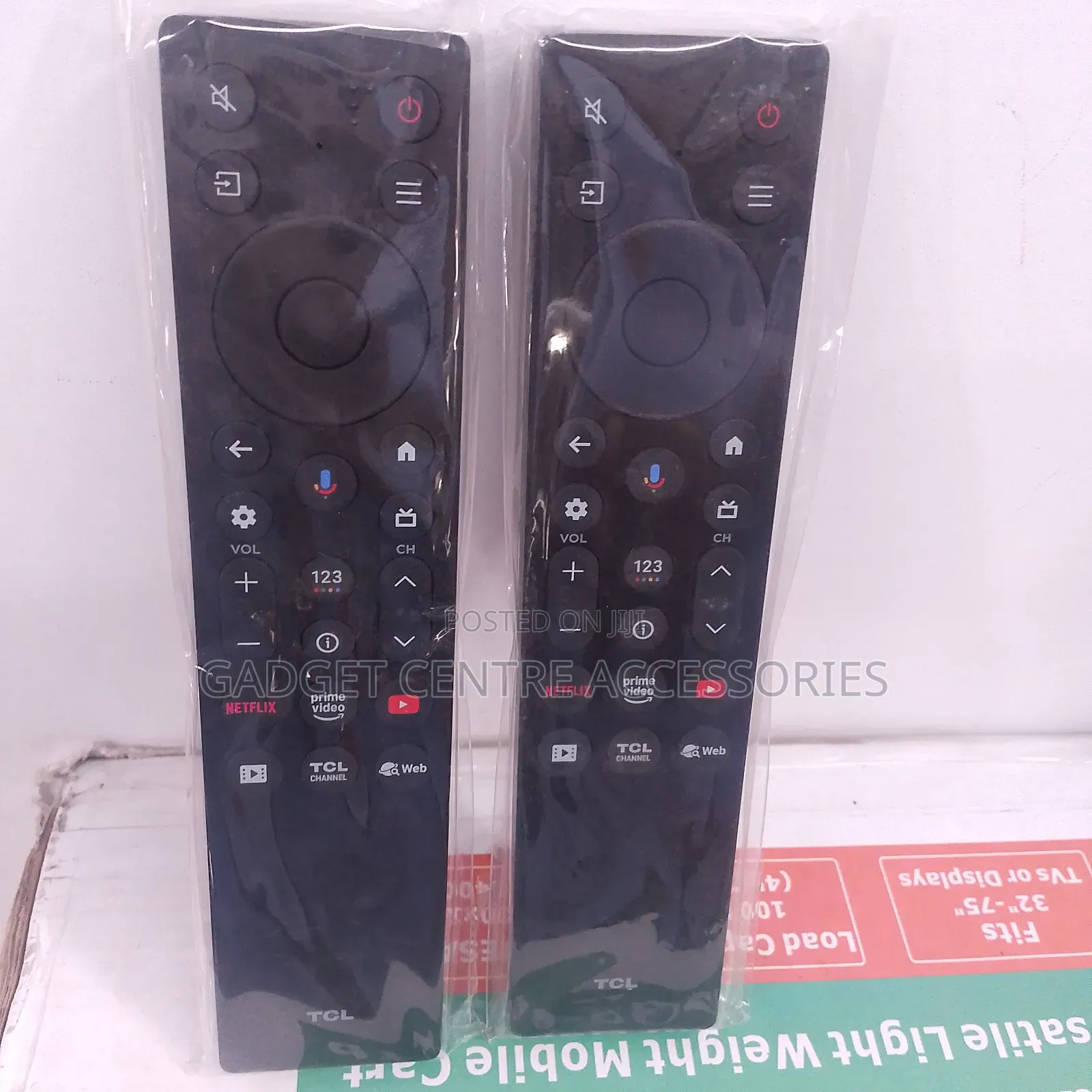TCL Prime Video Remotes With Voice Button