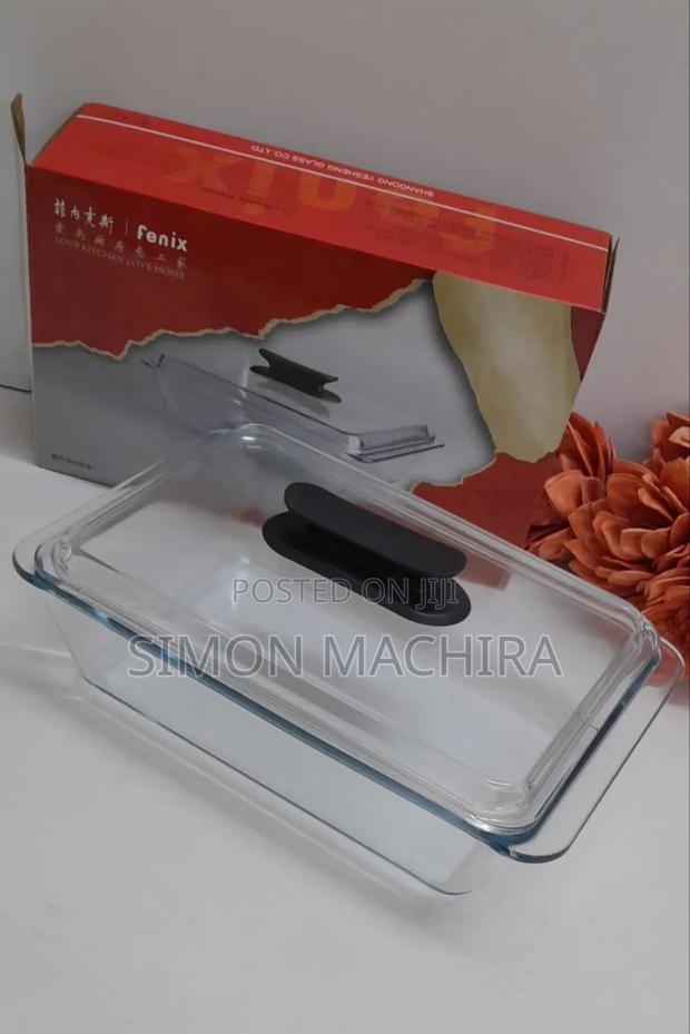 Glass Baking Tray With Lid - main view