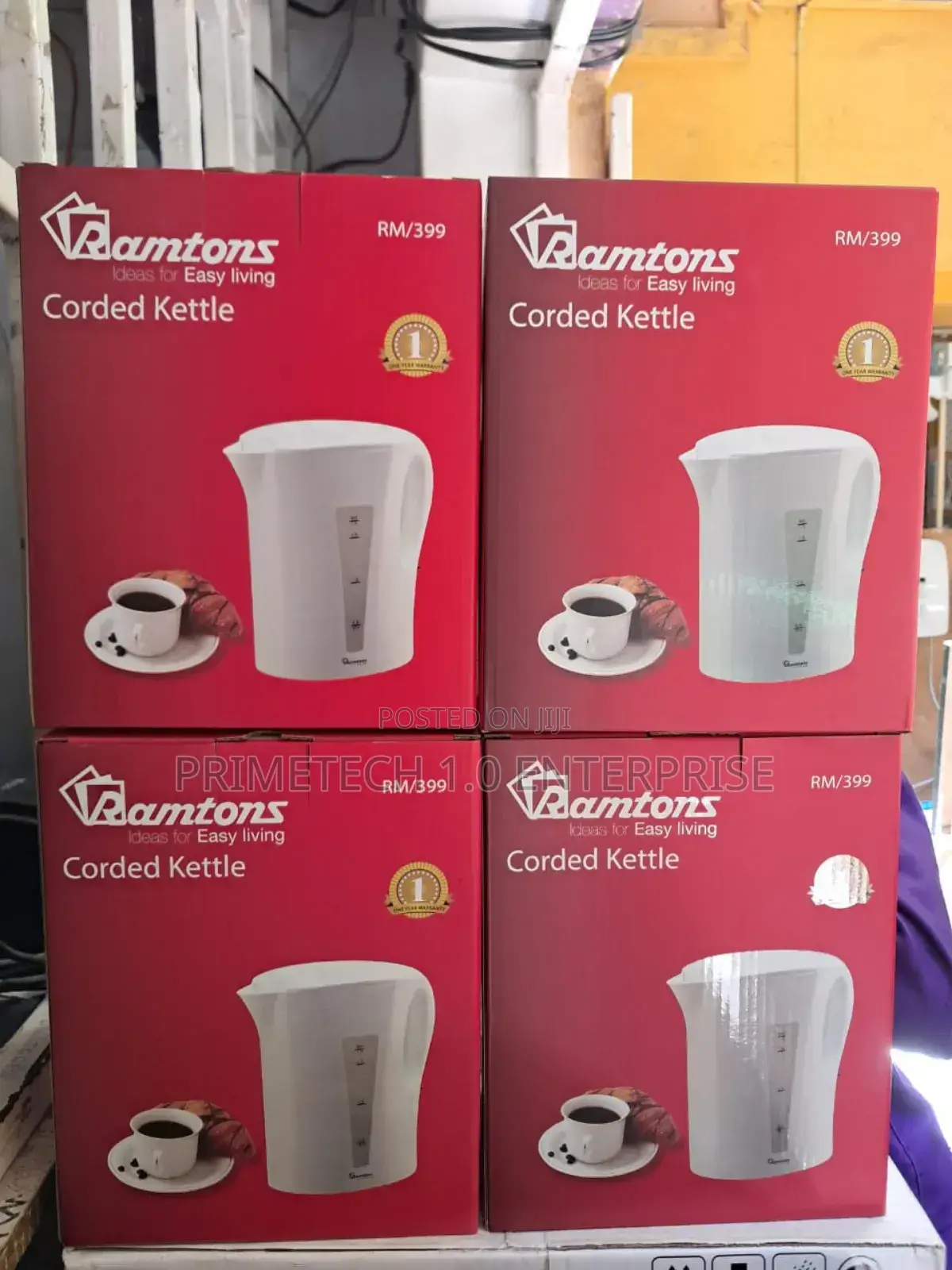 Ramtons Corded Electric Water Kettle Rm 399