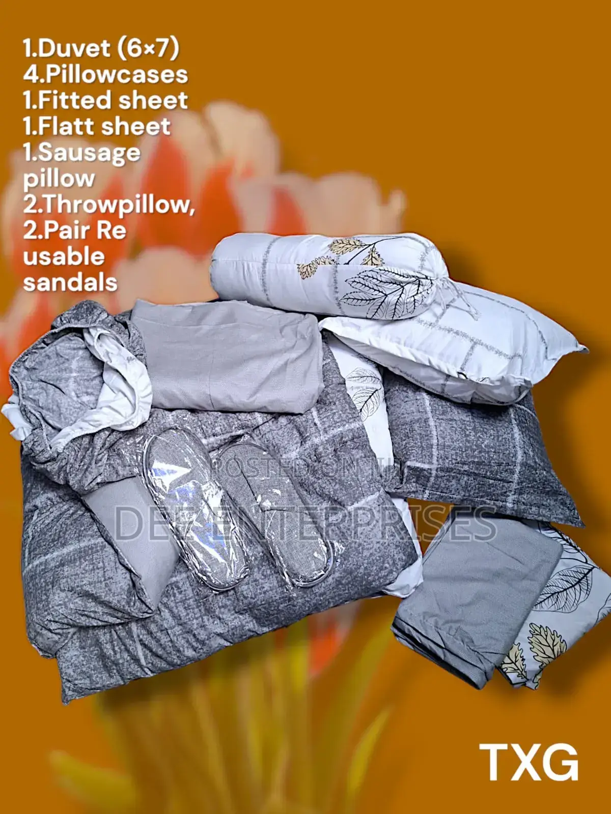 12pc Binded Duvet