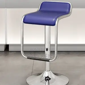Bar Stool; High-End Adjustable Leather Counter Stool