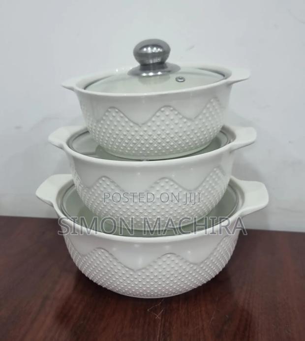 3 in 1 Ceramic Serving Dish 3pcs Set - thumbnail 3