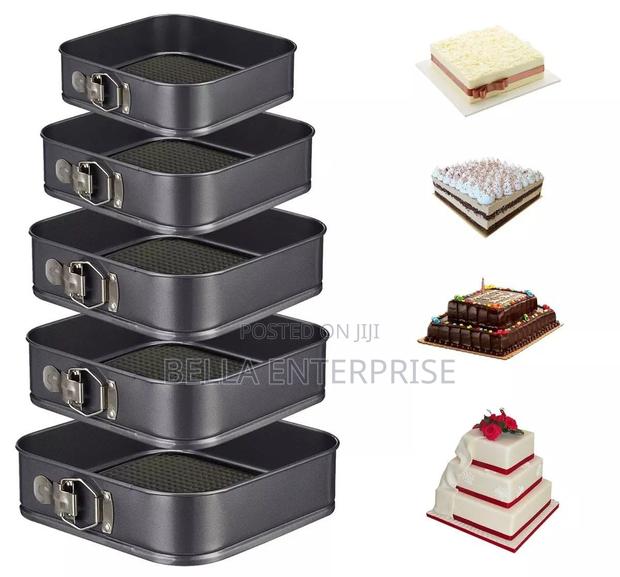 Square Baking Tins Set 6pcs/Set - thumbnail 2