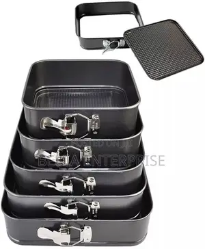 Square Baking Tins Set 6pcs/Set