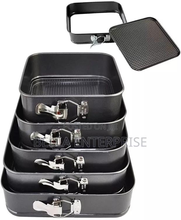 Square Baking Tins Set 6pcs/Set - thumbnail 3