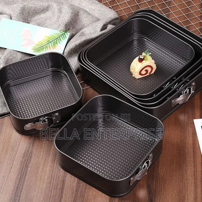 Square Baking Tins Set 6pcs/Set