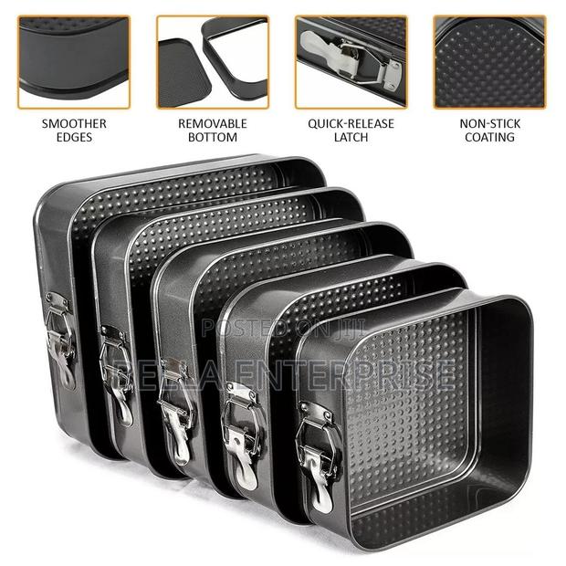 Square Baking Tins Set 6pcs/Set - thumbnail 6