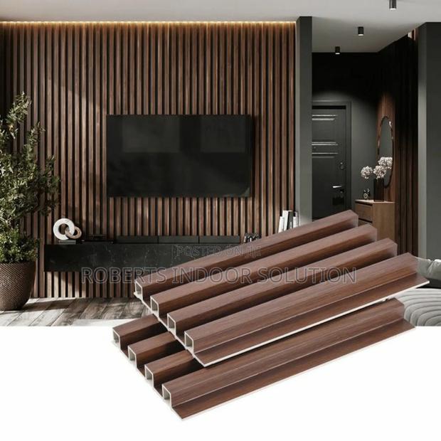 Brown Fluted Panel,Best for Both Residential Homes, Commercial