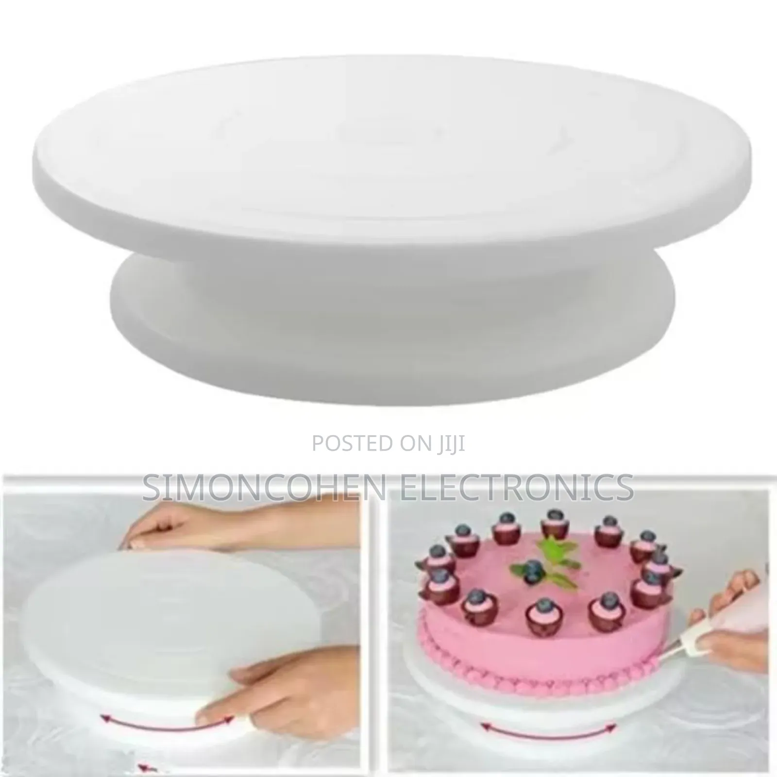 Plastic  Cake Turn Table