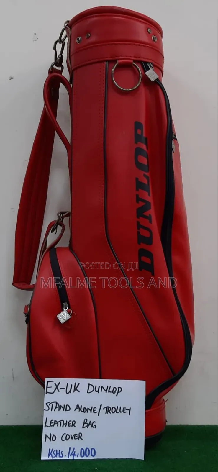 Half Leather Empty Golf Bag