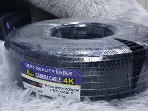 Rg59cable With Power 100m Generic-Separate Cablereducing Installation
