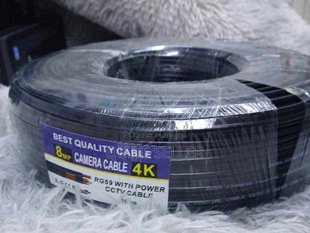 Rg59cable With Power 100m Generic-Separate Cablereducing Installation - main view