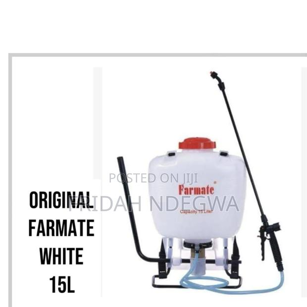 Original Farmate White Sprayer - main view