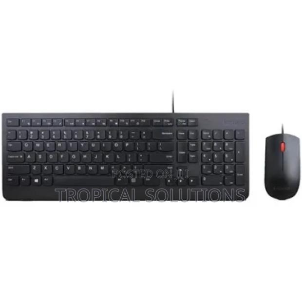 Lenovo Essential Wired Combo Keyboard and Mouse - thumbnail 2