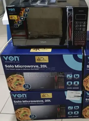 *Von Microwave 20l Digital 20dgb