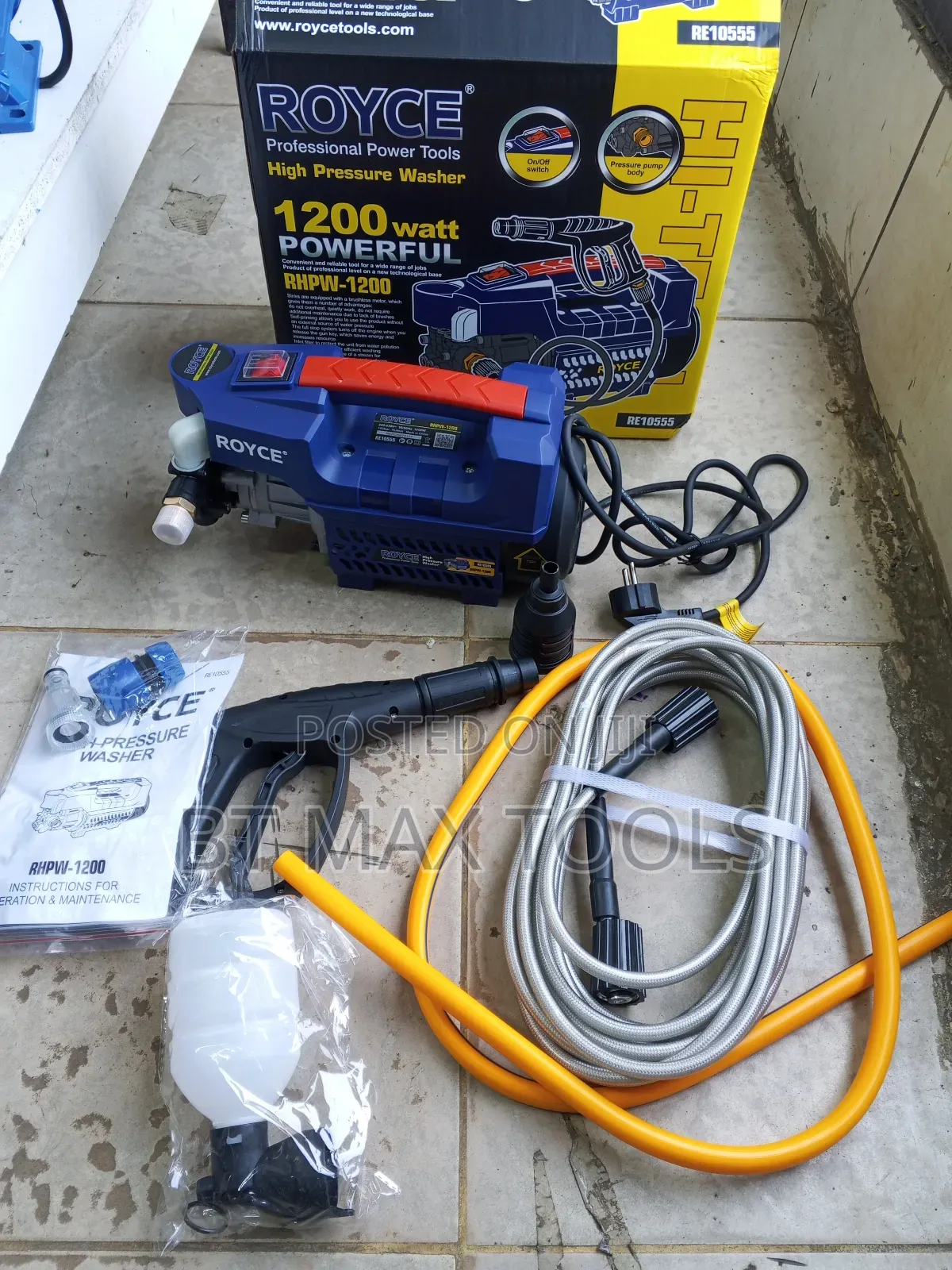 1200w Royce Pressure Washer