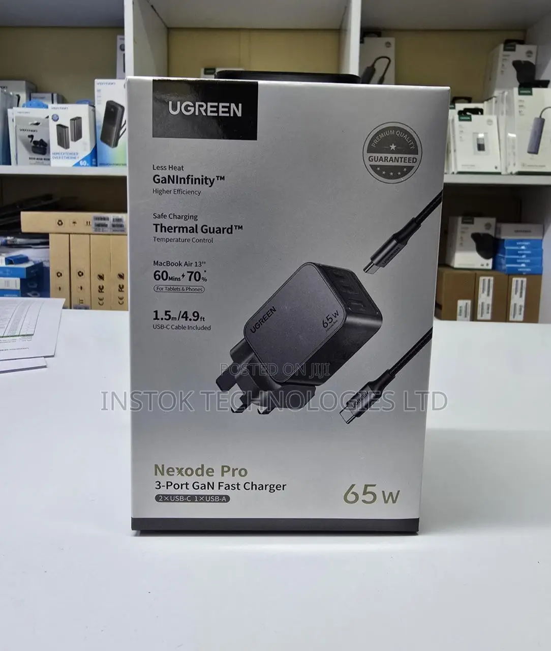 Ugreen Nexode Pro 65w 3-Port Gan Charger