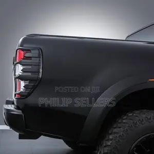 Ford Ranger Abs Matte Black Tail Light Cover