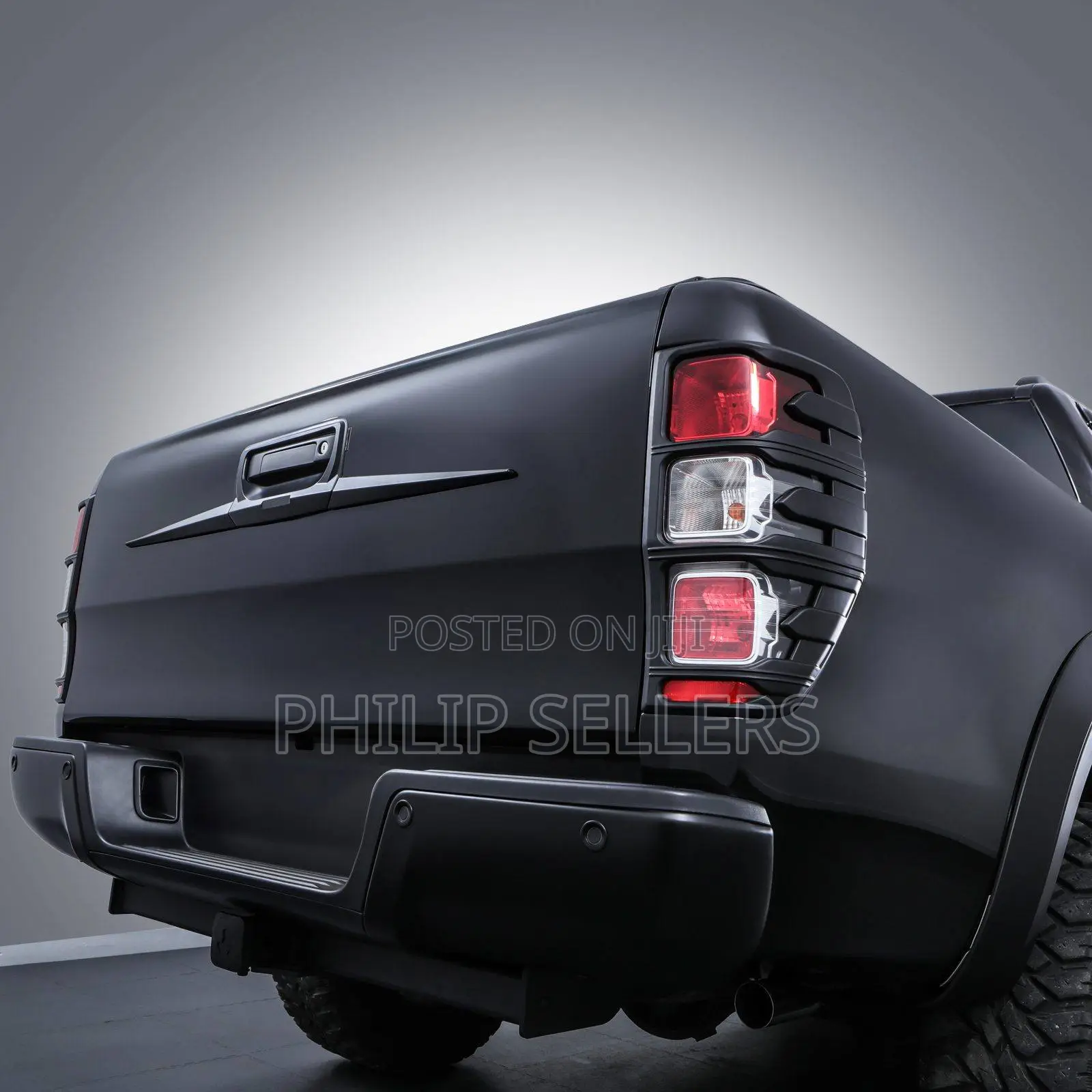 Ford Ranger Abs Matte Black Tail Light Cover