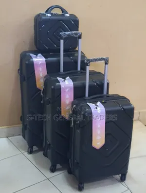 Generic Unbreakable Rubber Suitcase Size 2 4in1