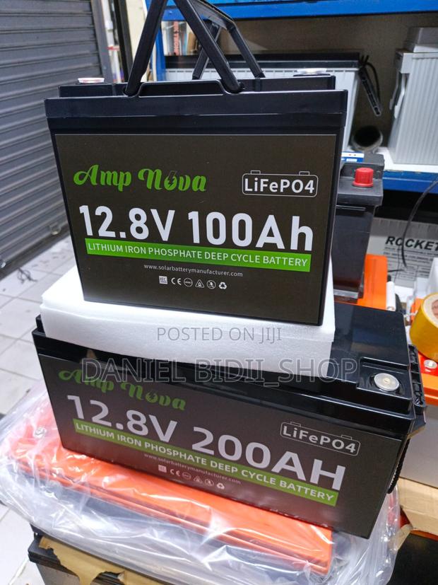 Amp Nova 12.8v 100ah Lithium Iron Phosphate Battery - thumbnail 2