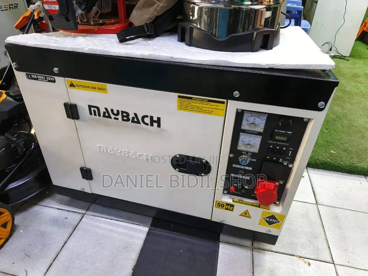 Maybach 3phase 6.5kva Silent Diesel Generator With Ats