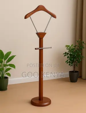 Coat Hanger; Antique Wooden Coat Stand