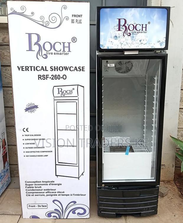 209 Litres Roch Vertical Showcase Model RSF-260-O Refrigerator