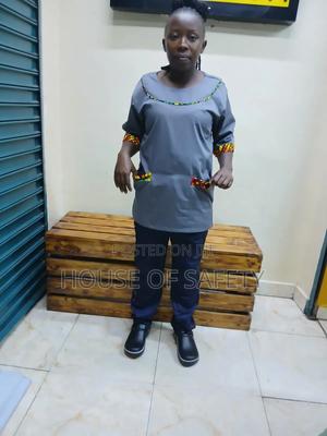 Grey and Navy Blue Cleaning Uniforms - thumbnail 2