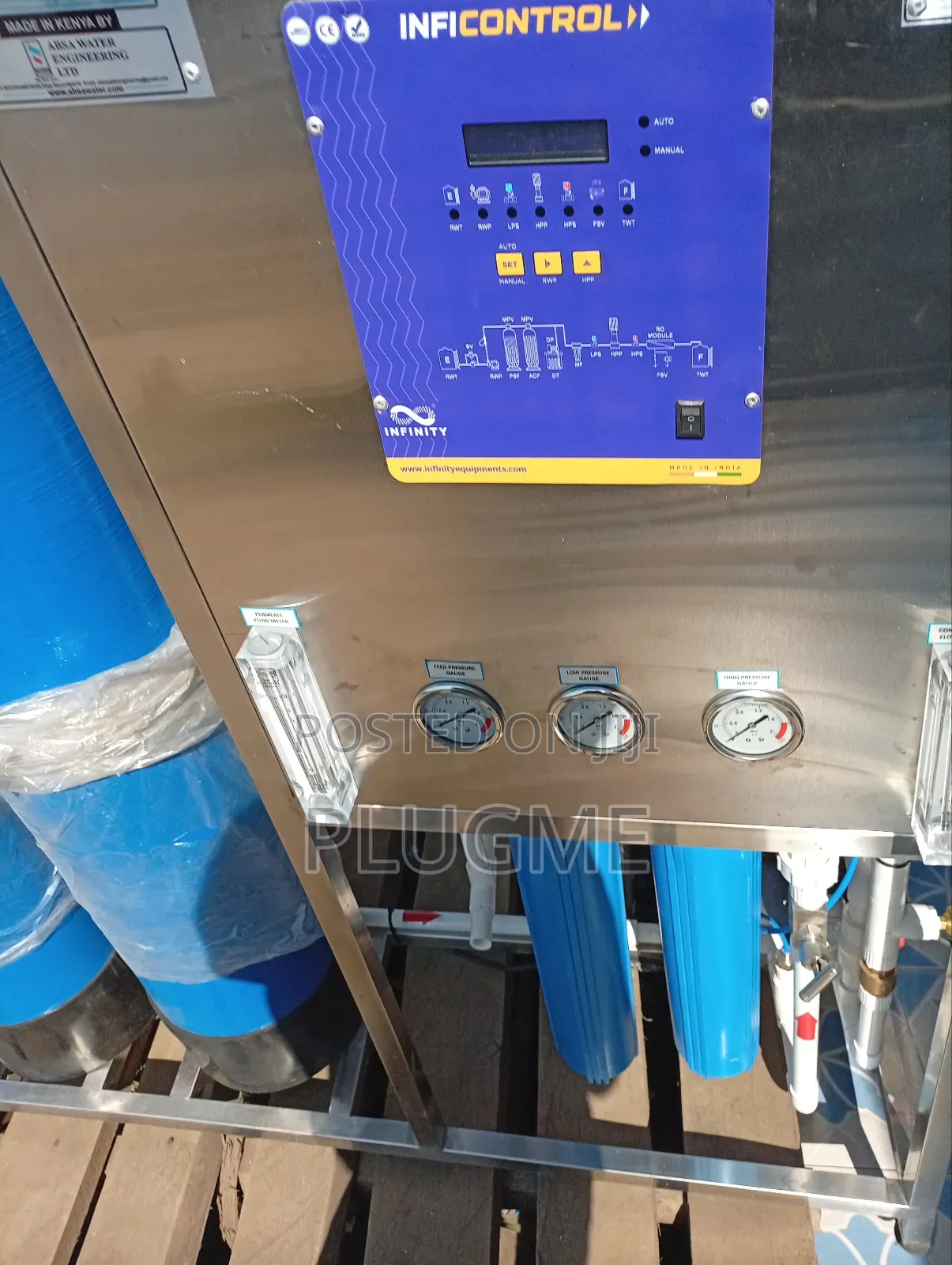 Commercial Reverse Osmosis (Ro) Water Purification System