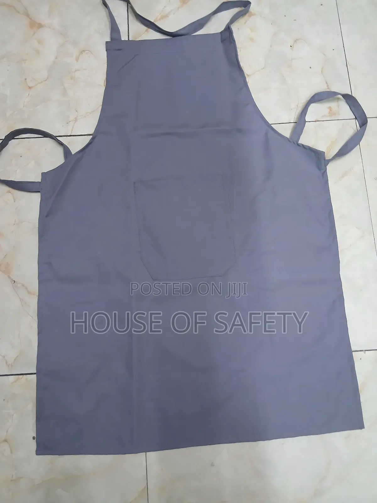 Grey Colour Aprons Cooking Attires