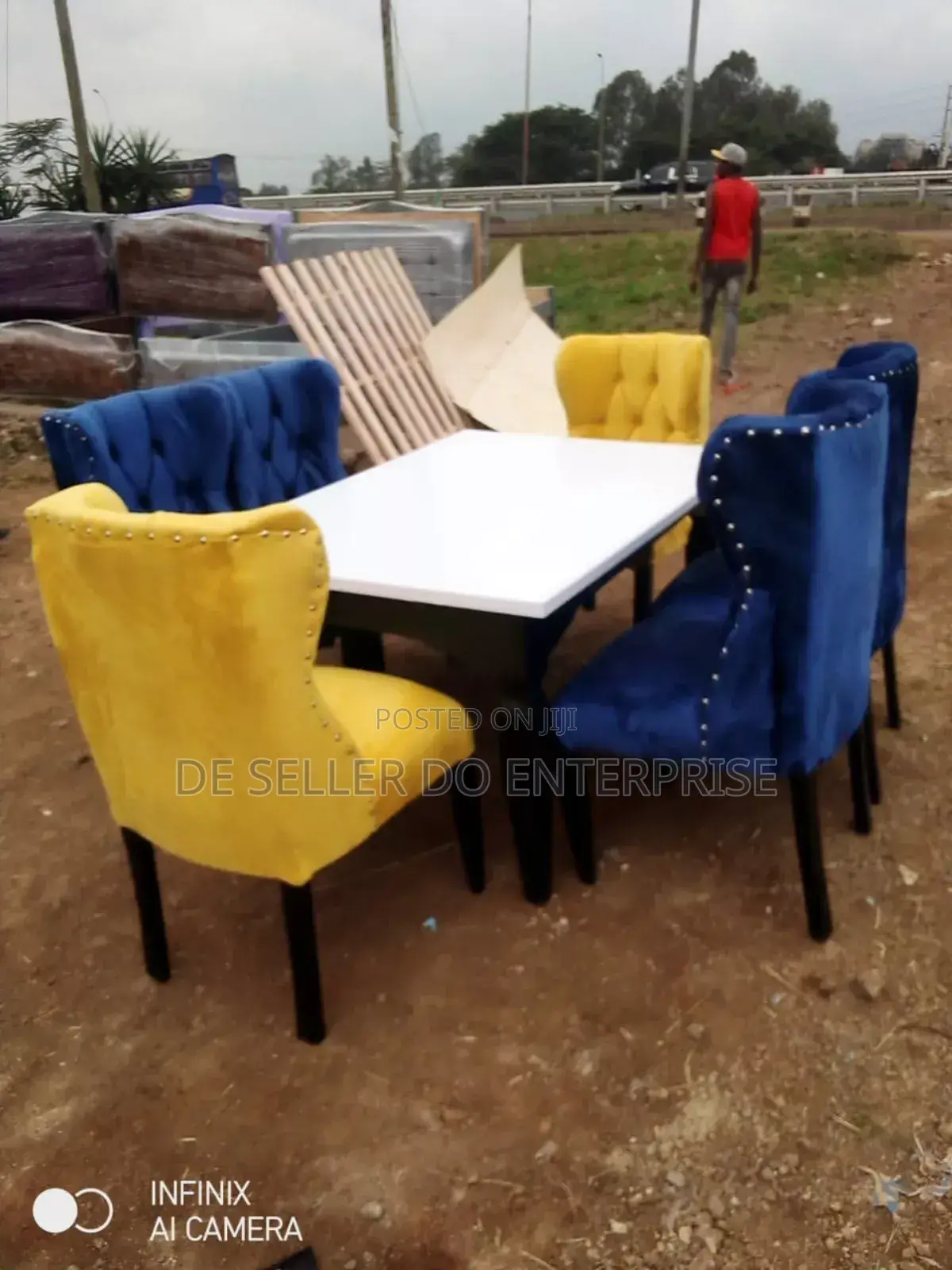 Coloured Dinning Set