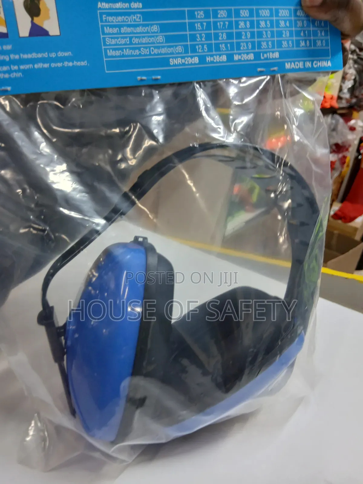 Blue Earmuffs