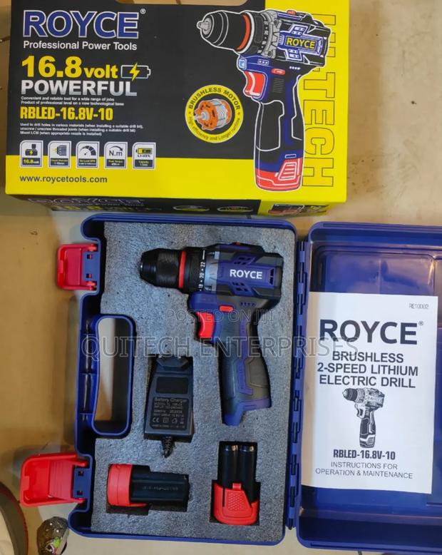 Royce Brushless Drill/ 16.8v Electric Drill 10mm - main view