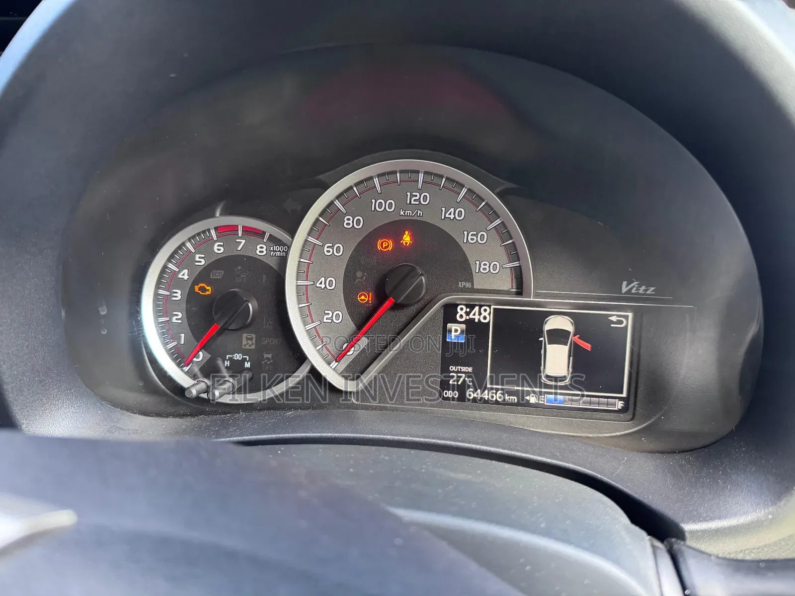 Toyota Vitz 1.3 FWD 5dr 2017 White