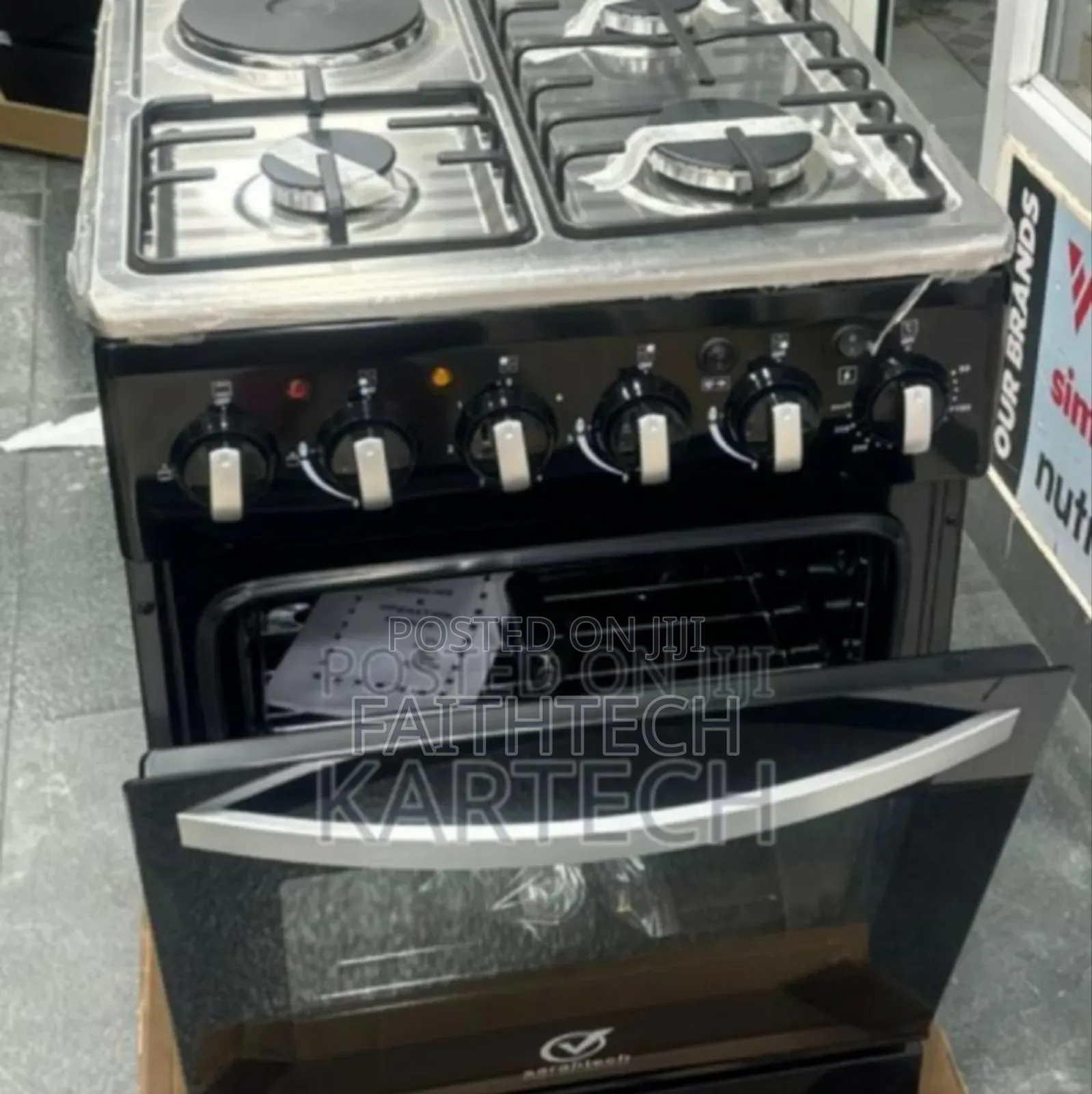 50*55 Sarahtech 3+1 Jet Standing Cooker