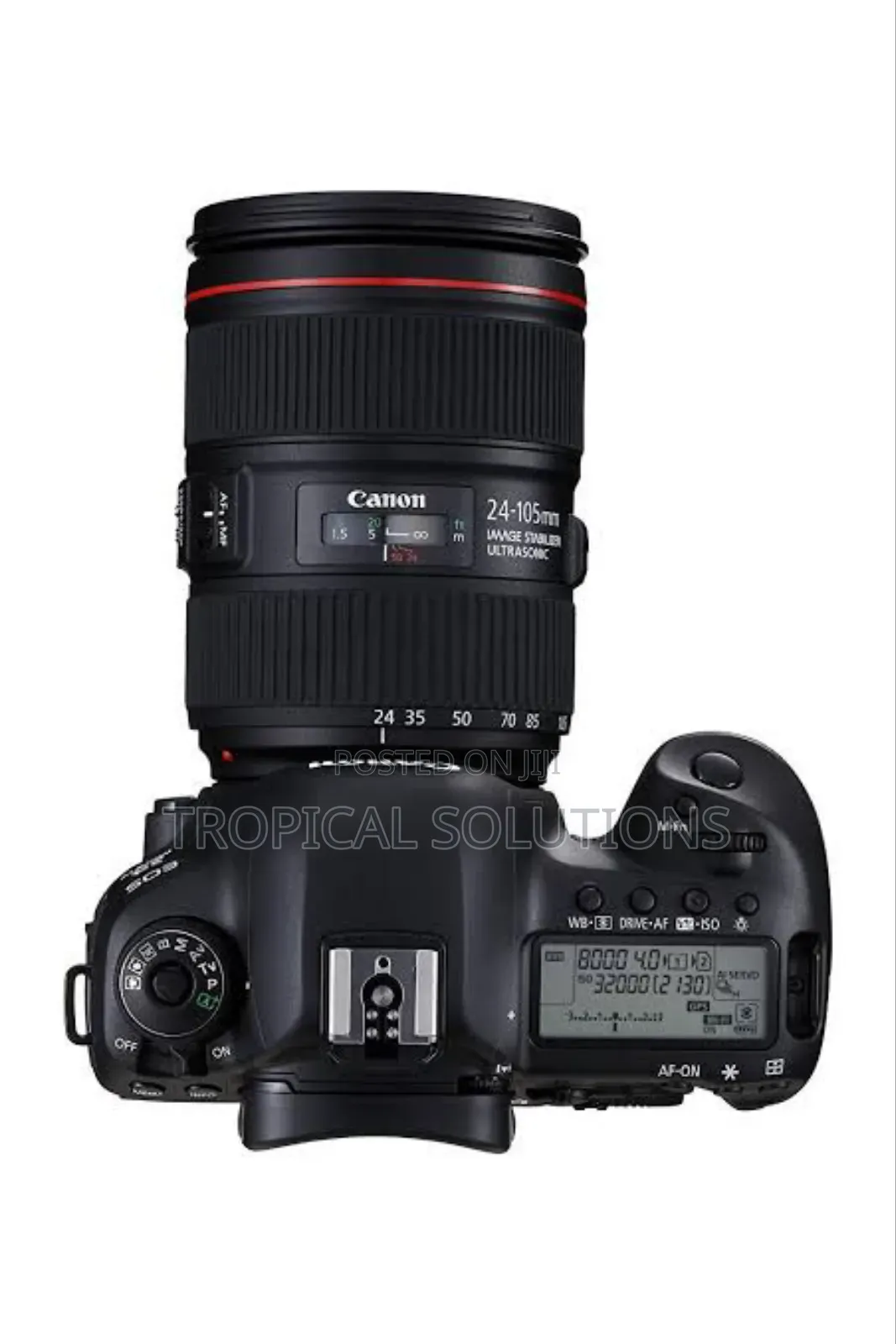 Canon Eos 5d Mark Iv DSLR Camera With 24-105mm F/4l Ii Lens