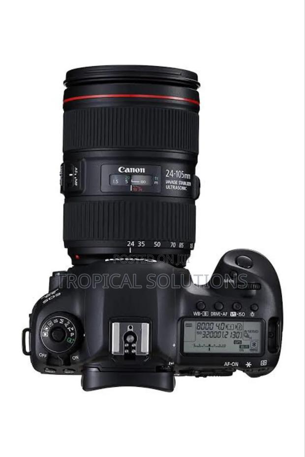 Canon Eos 5d Mark Iv DSLR Camera With 24-105mm F/4l Ii Lens