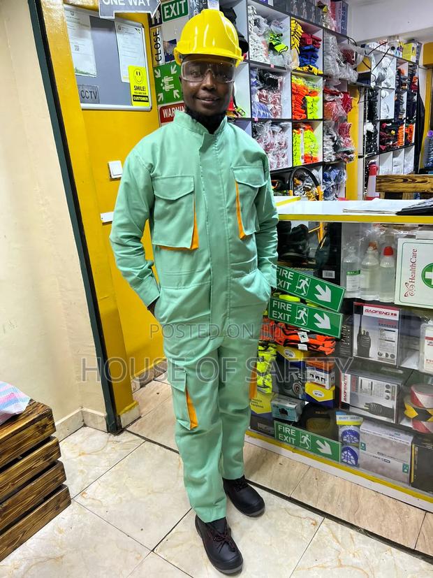 Multicoloured Unique Green Overall - main view