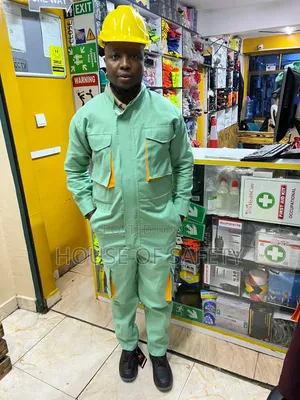 Multicoloured Unique Green Overall