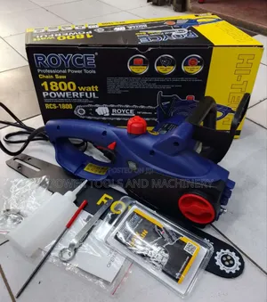 Royce Chainsaw 1800 Watts
16" Blade/ Royce Electric Power Saw