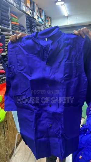 Fashion Coveralls in Royal Blue