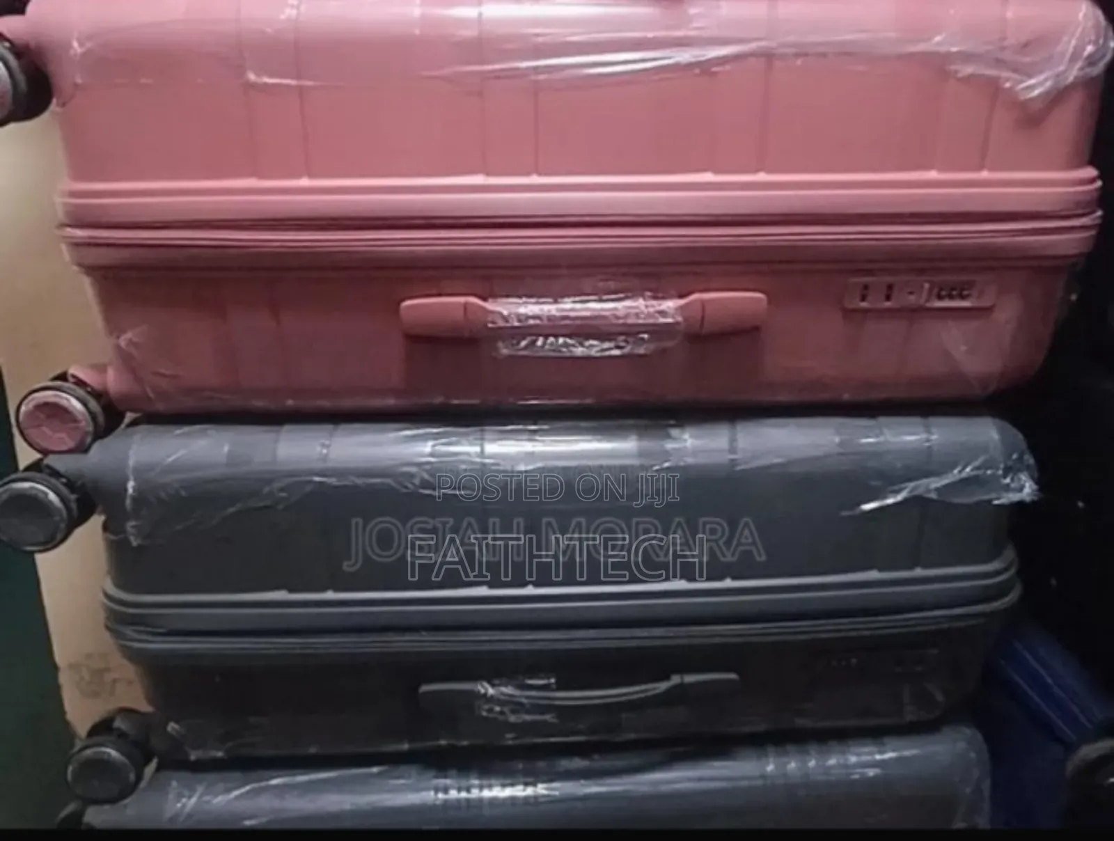 3 in 1 Unbreakble Laxurious Rubber Suitcase Briefcase Travel Bag