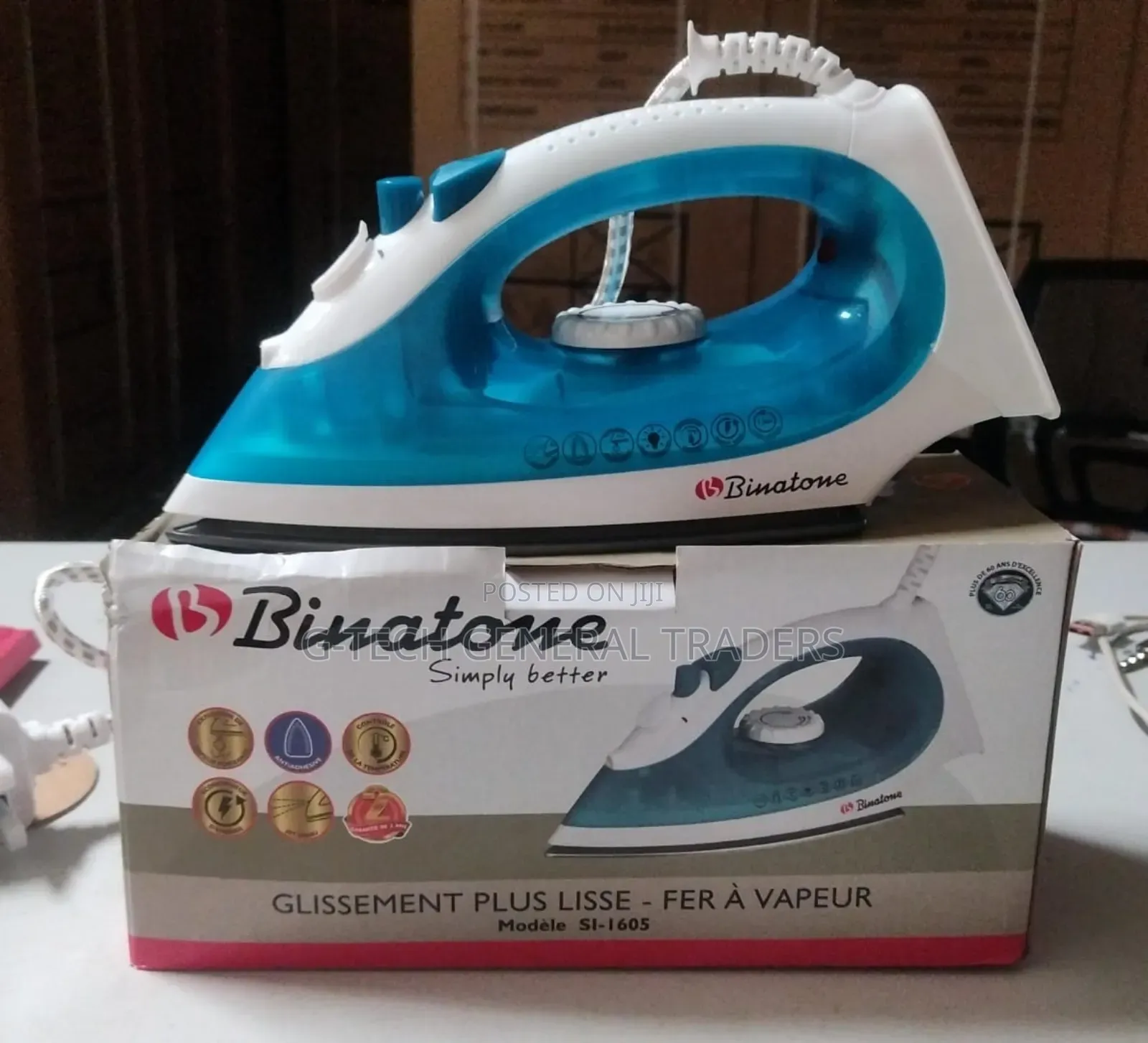 Binatone Heavy Duty Steam Iron Box