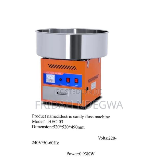 Electric Candy Floss Machine - main view