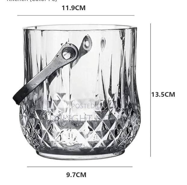 Portable Ice Cube Bucket With Handle_alp - thumbnail 3