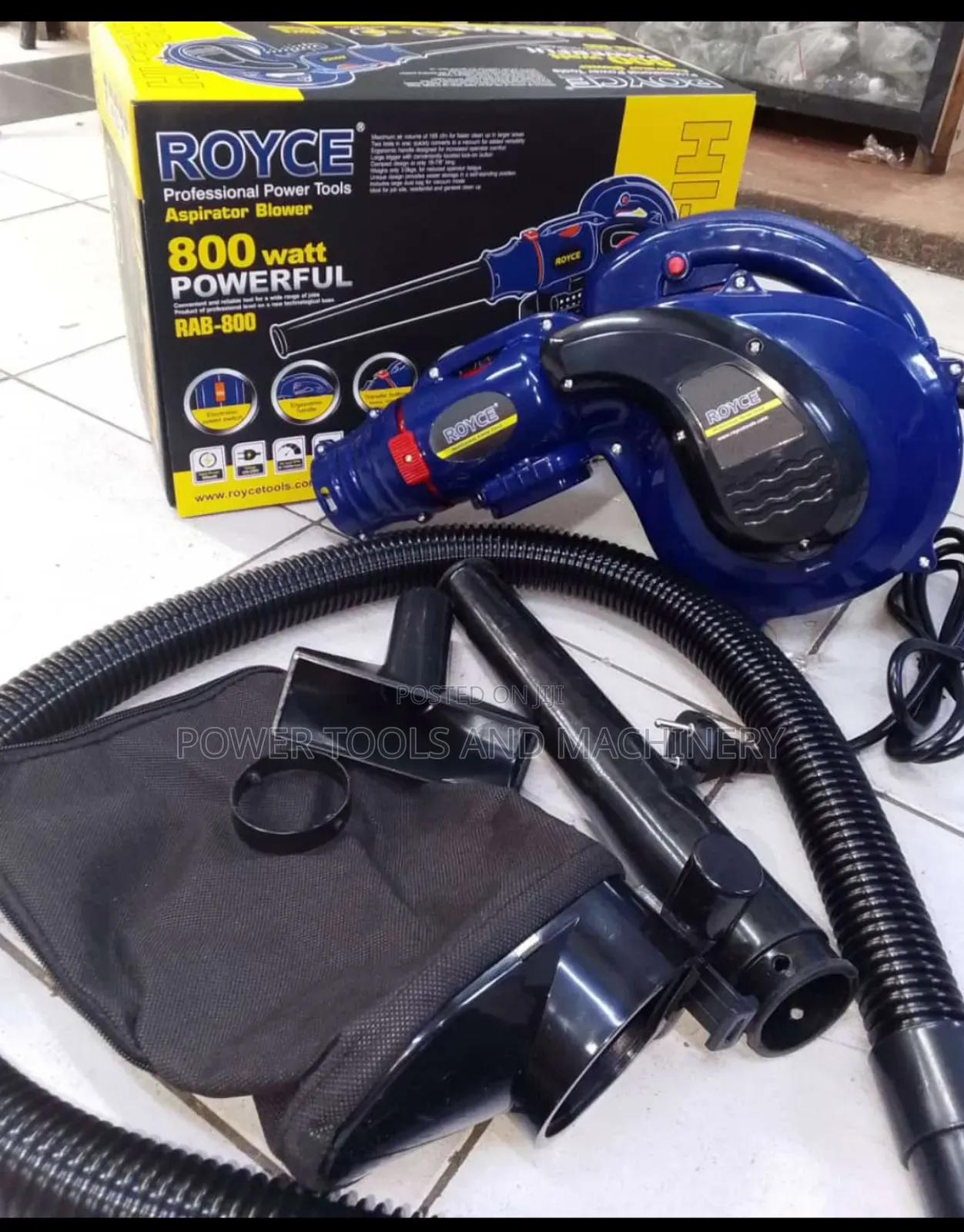 Powerful Electric Royce Brower 800 Watts